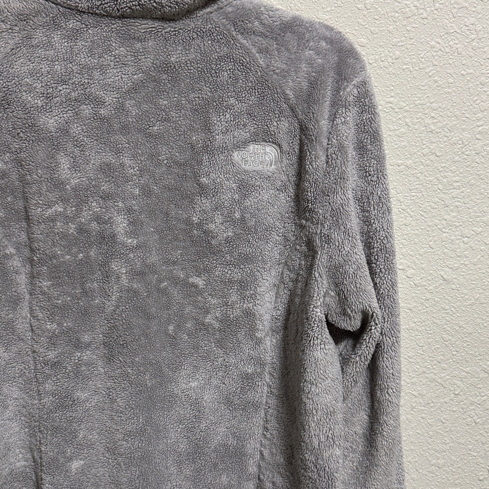 The North Face Women's Light Gray Fleece Jacket - Picture 9 of 12